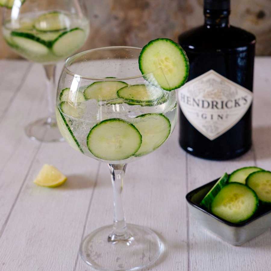 Hendrick's Gin Tonic Cucumber Recipe