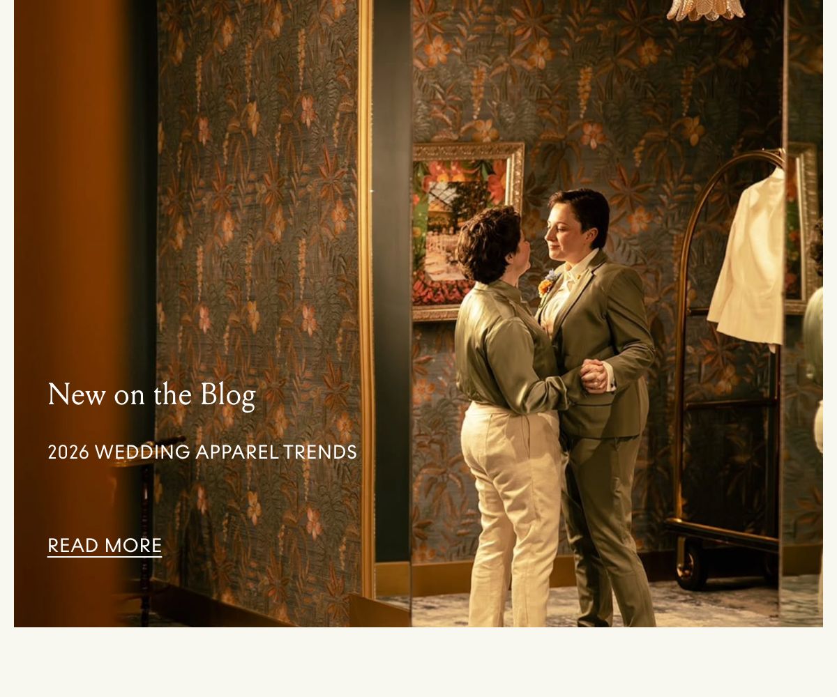 2026 Wedding Apparel Trends