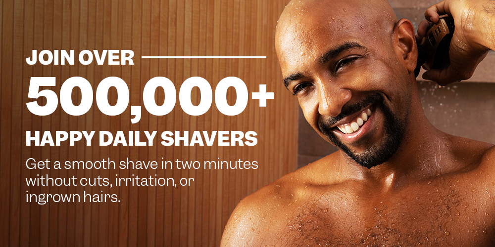 500,000 Happy Shavers