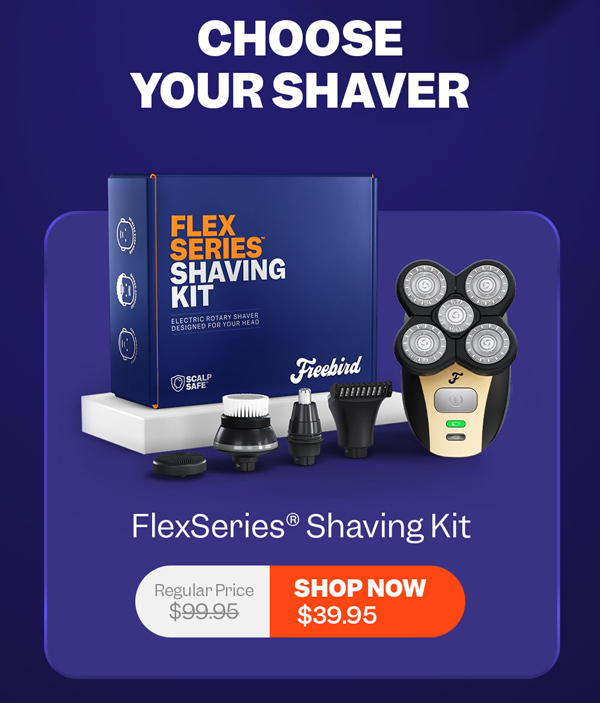 FlexSeries® Shaving Kit | Shop Now