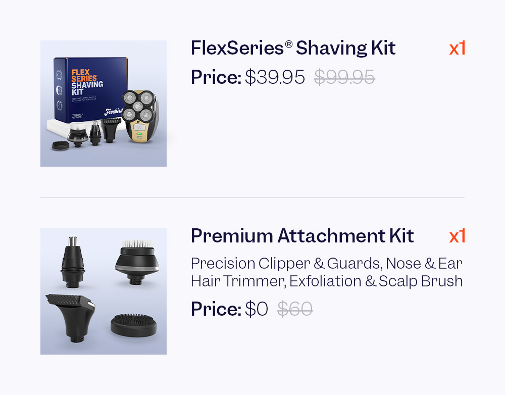 Flexseries Shaving Kit