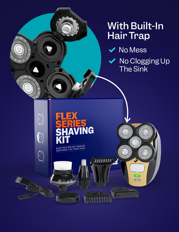 With Built-In Hair Trap | No Mess And No Clogging Up The Sink