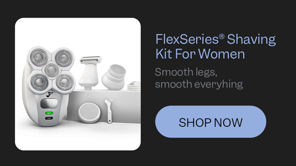 FlexSeries® Shaving Kit For Women | Shop Now