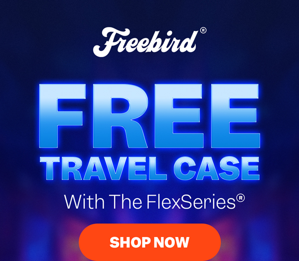 Free Travel Case With The FlexSeries® | Shop Now