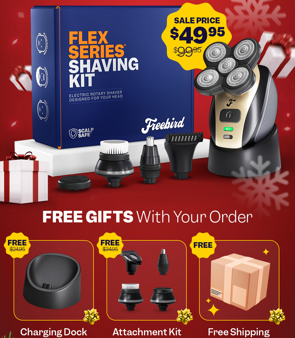 Your Shave, Your Way Freedom Grooming