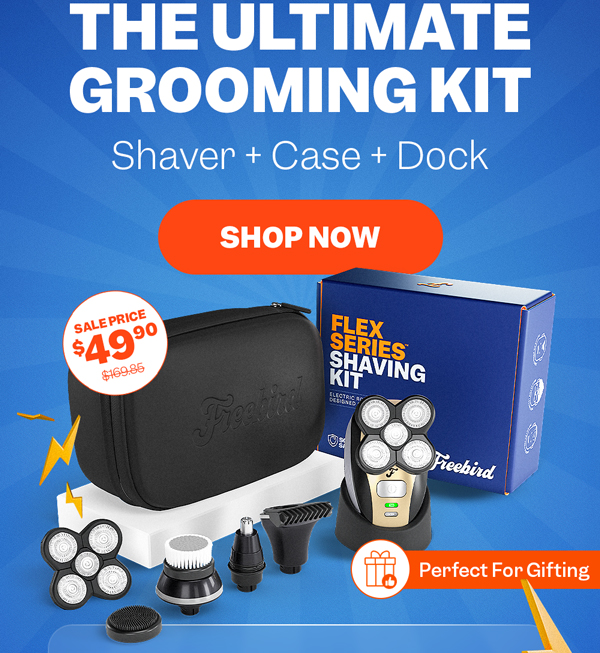 The Ultimate Grooming Kit | Shaver + Case + Dock | Shop Now
