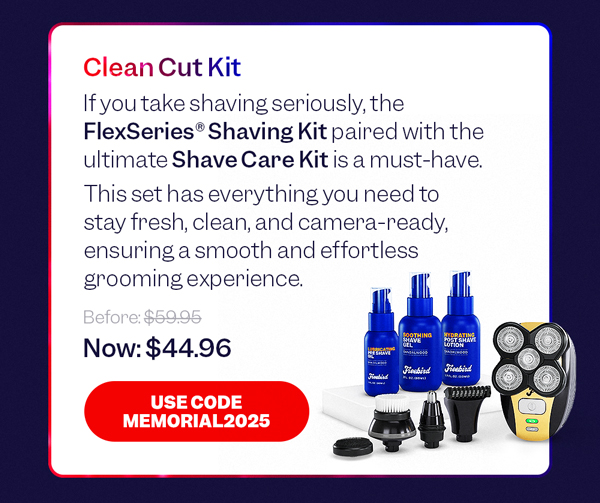 Clean Cut Kit | Now: $44.96 | Use Code MEMORIAL2025