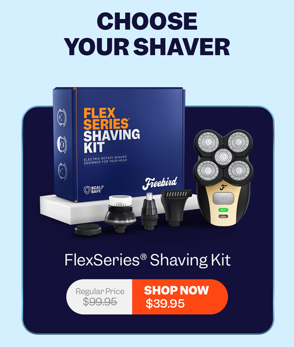 FlexSeries® Shaving Kit | Shop Now