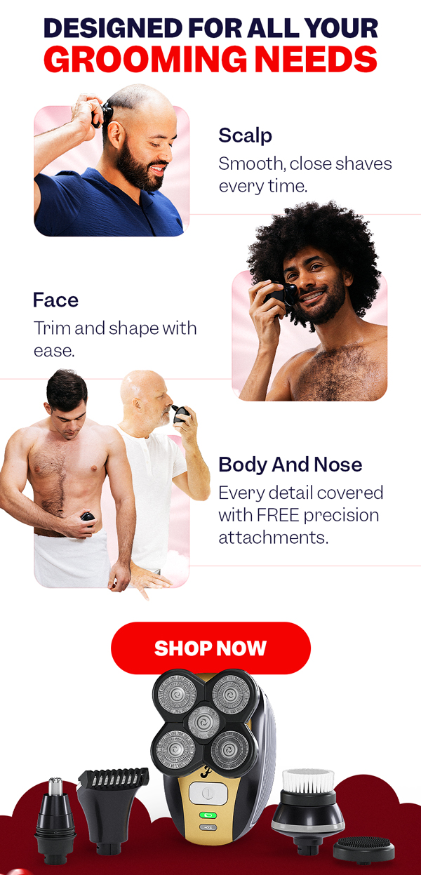 Designed For All Your Grooming Needs | Shop Now