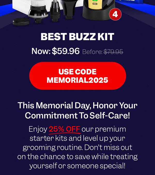 Best Buzz Kit | Now: $59.96 | Use Code MEMORIAL2025