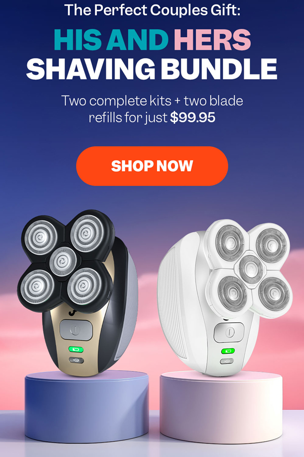 The Perfect Couples Gift: His & Hers Shaving Bundle | Shop Now