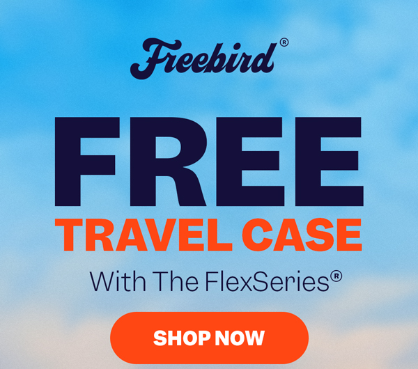 FREE Travel Case With The FlexSeries® | Shop Now