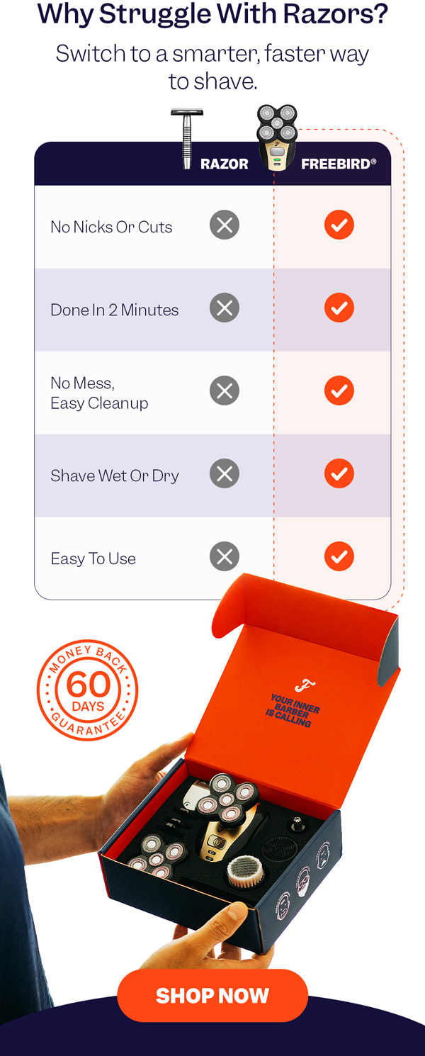Why Struggle With Razors? Switch to a smarter, faster way to shave. | Shop Now