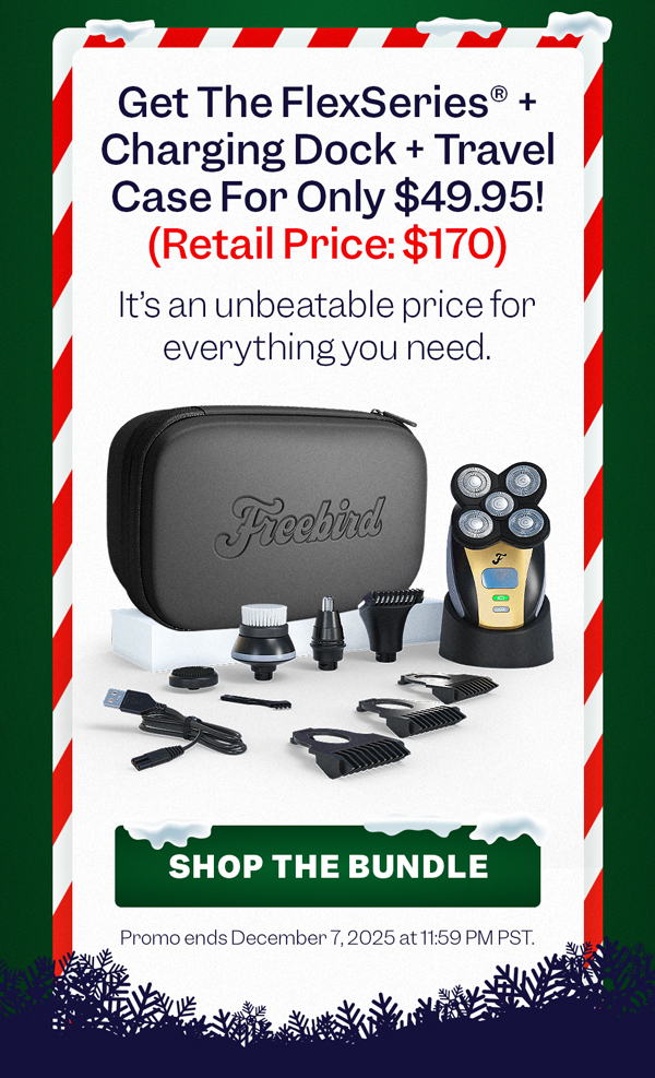 Get The FlexSeries® + Charging Dock + Travel Case For Only $49.95! (Retail Price: $170) It's an unbeatable price for everything you need. | Shop The Bundle