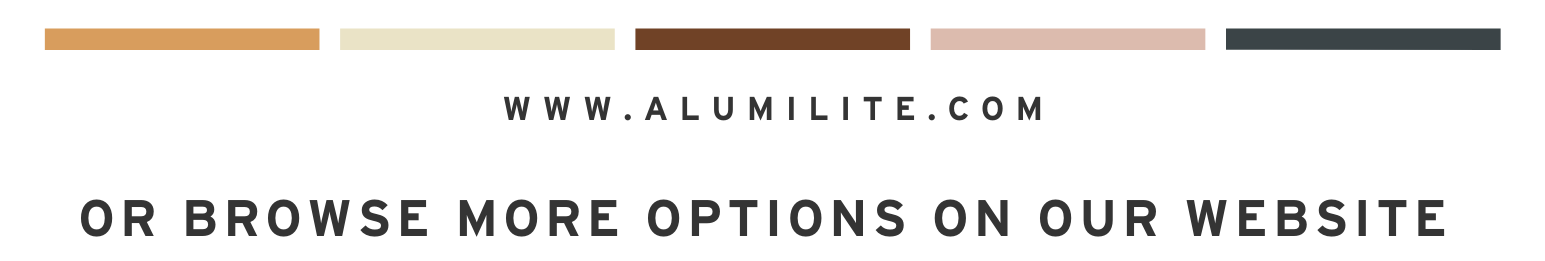 www.alumilite.com; or browse more options on our website.