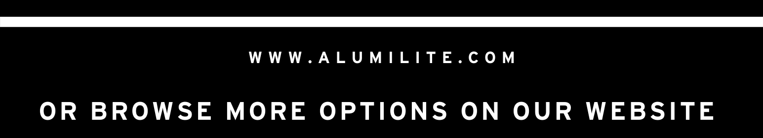www.alumilite.com; or browse more options on our website.