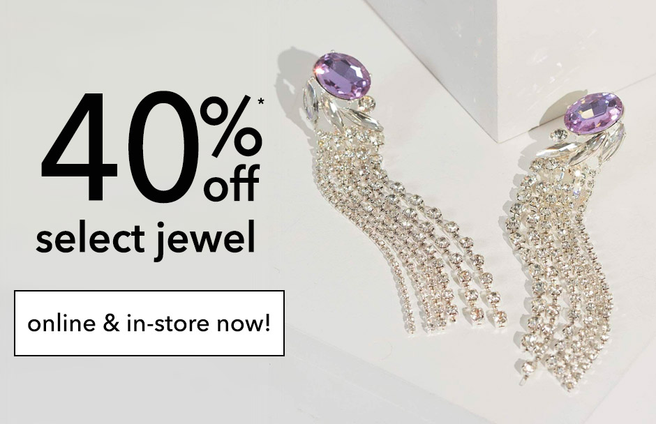 40% Off Select Jewel!