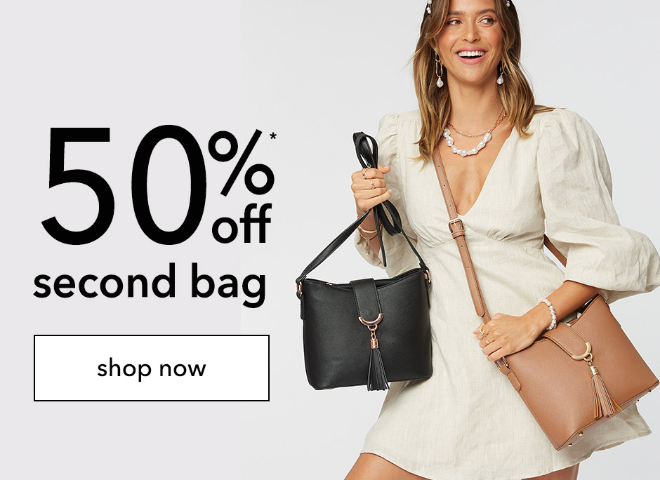 50% Off 2nd Bag!