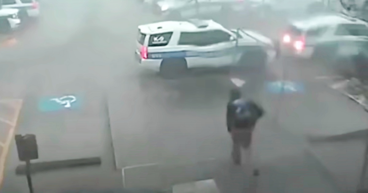 Cop Risks Life When Lethal Tornado Traps His Doggy Partner
