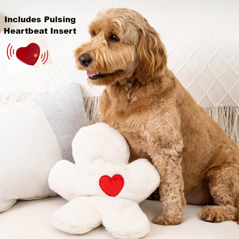 Heartbeat Comfort Cuddler™ Buddy – Leave Your Scent with Your Dog When You’re Not Home – Dog Anxiety and Calming Aid