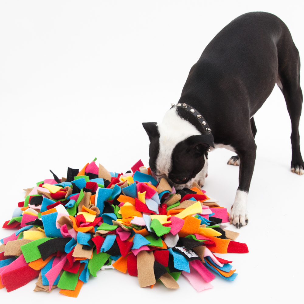 Sniff Diggy™Fun Mental Stimulation Nose Work Snuffle Mat – 12″ x 12″ – Deal 55% Off $17.87