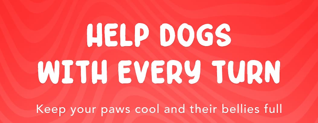 Help Dogs with Every Turn - Keep your paws cool and their bellies full