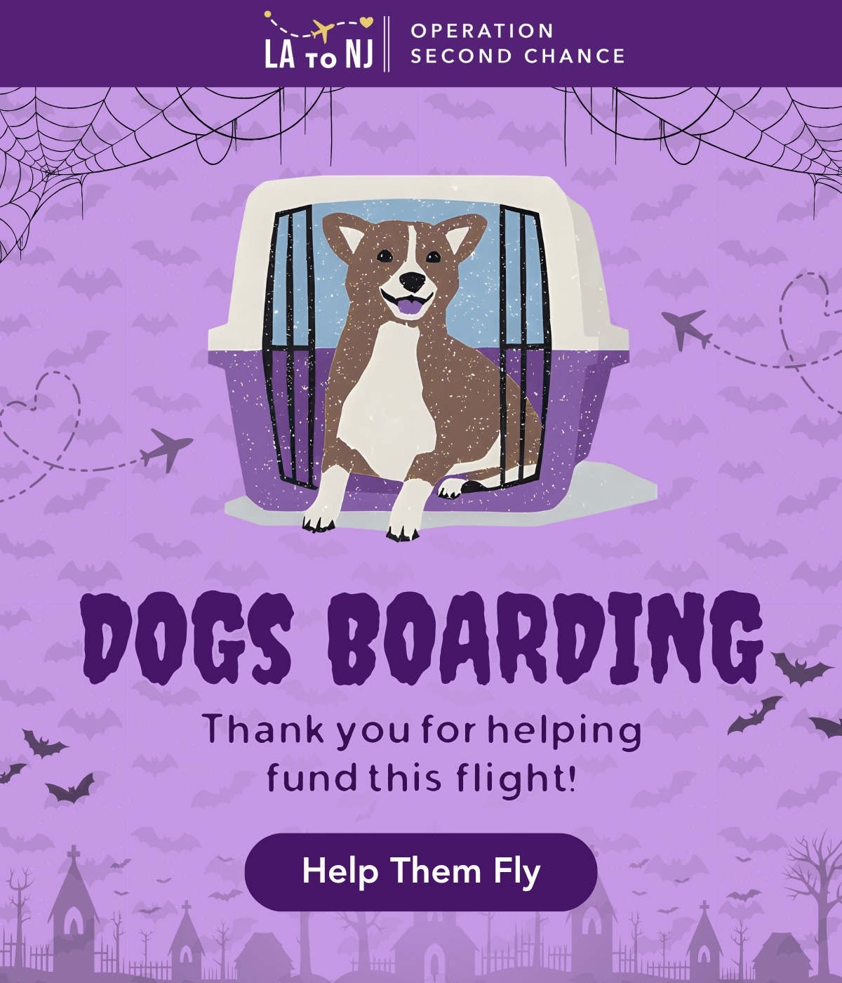 HOWL-O-WEEN RESCUE FLIGHT