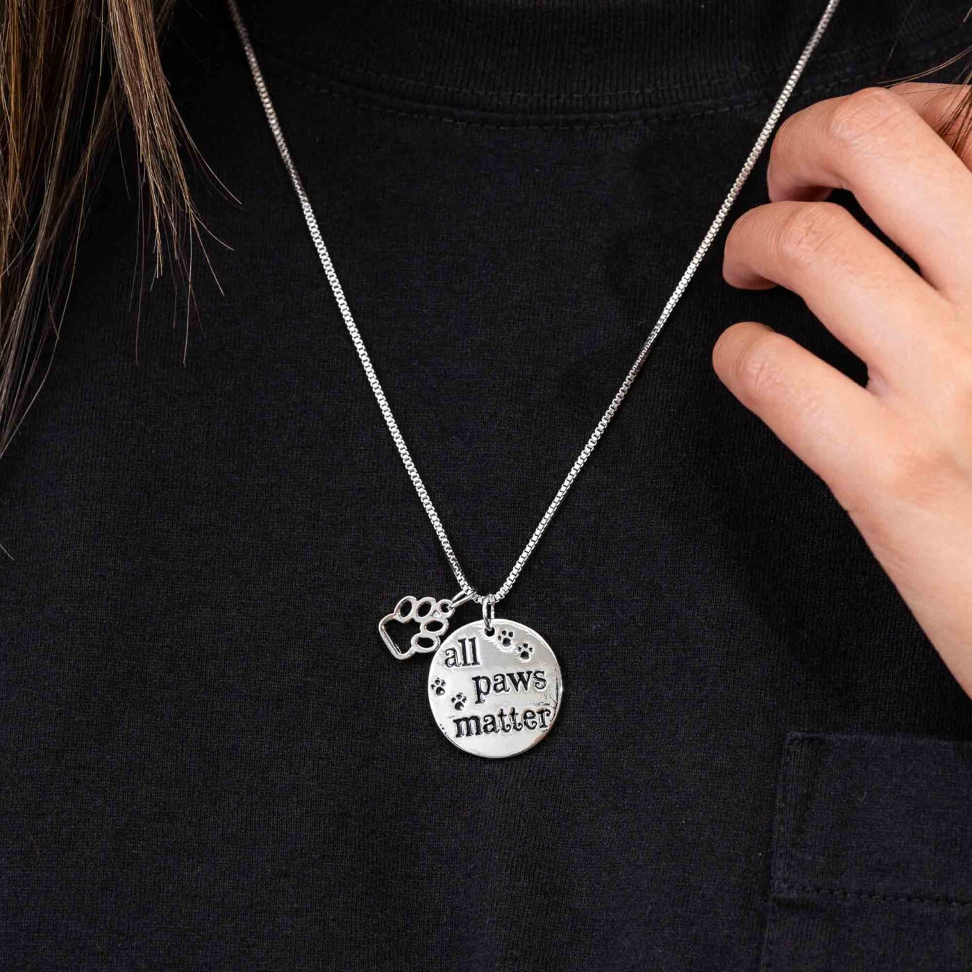 All Paws Matter – Every Dog Matters Necklace- Deal 25% Off