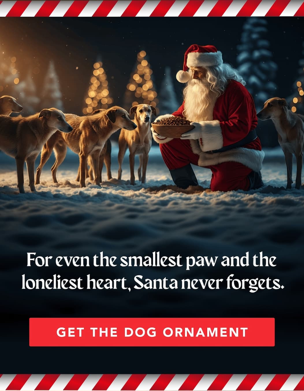 GET THE DOG ORNAMENT