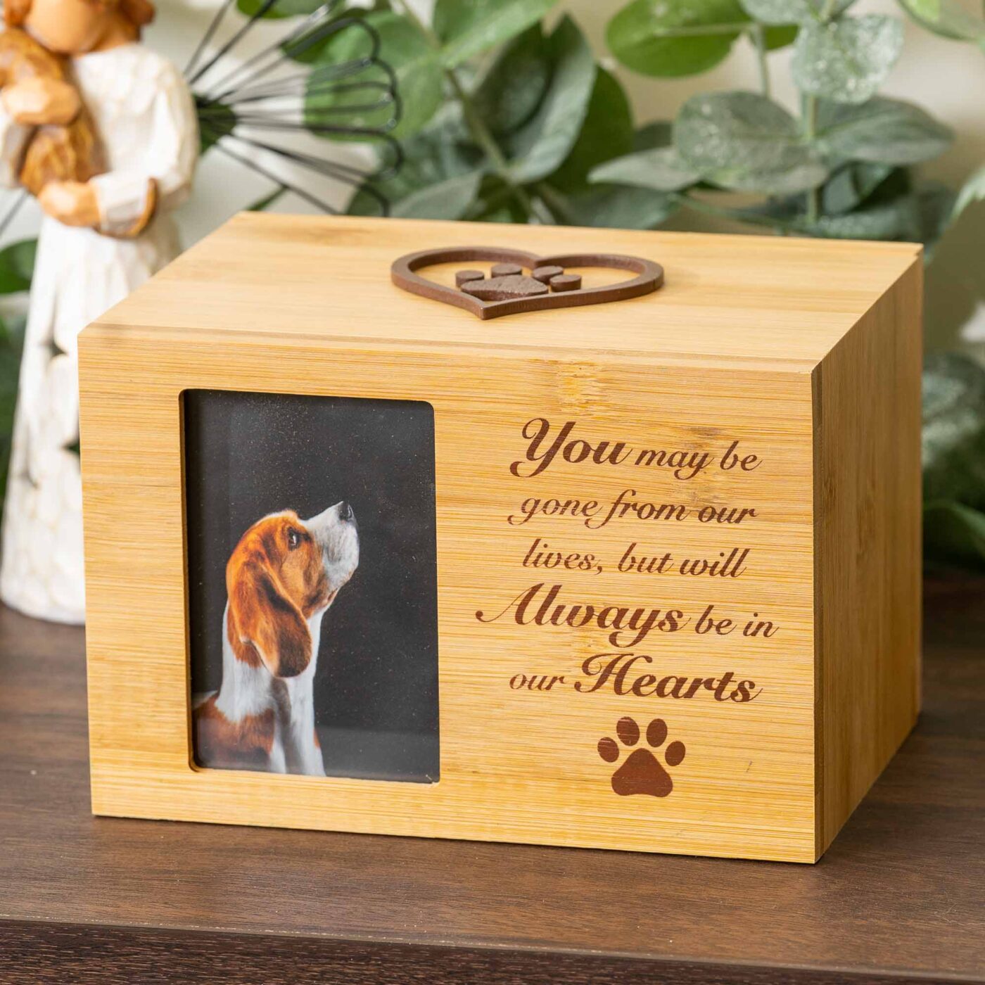 Always Be In My Heart Dog Memorial Keepsake – Photo Frame Cremation Urn – Deal 35% Off!