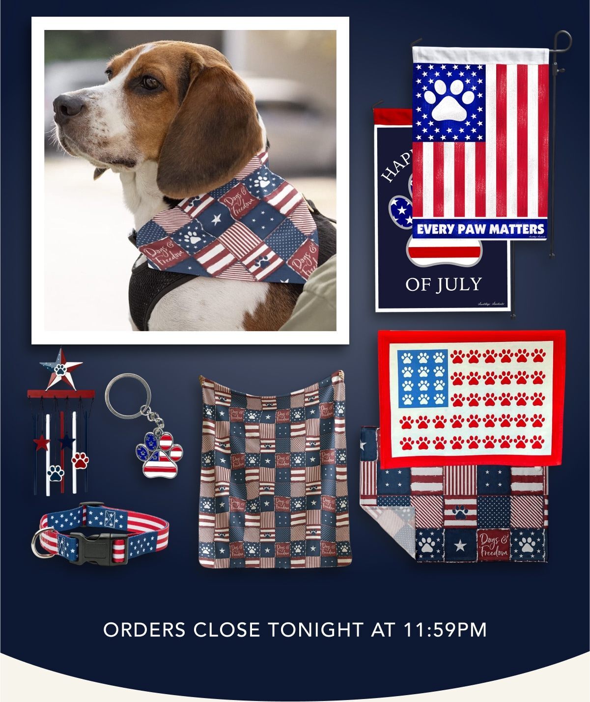 Grab 4th of July Gear Now or Miss the 4th - Orders Close Tonight at 11:59PM