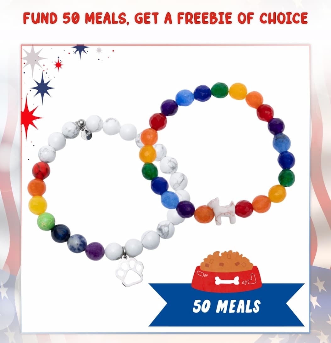 Fund 50 Meals, Get a Freebie of Choice