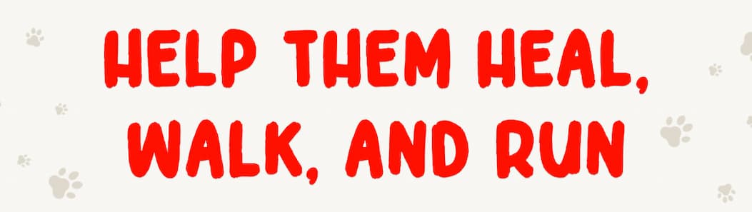 Help Them Heal, Walk, and Run