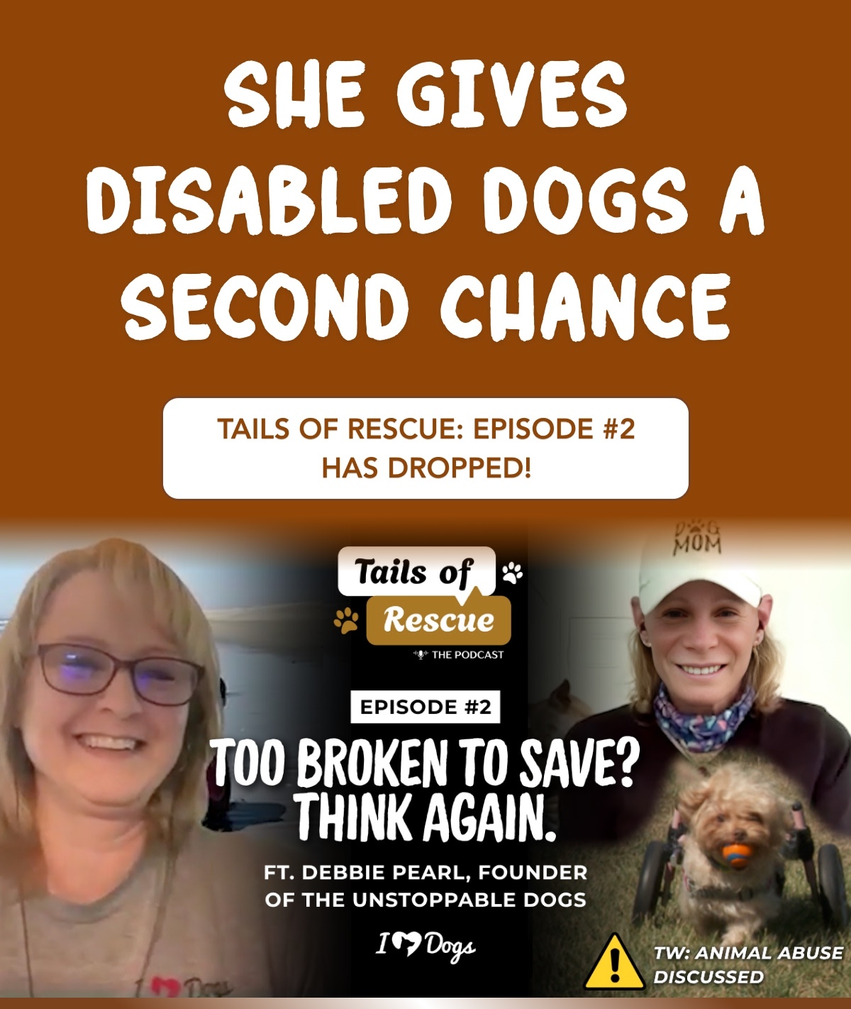She Gives Disabled Dogs a Second Chance - Tails of Rescue: Episode #2 Has Dropped!