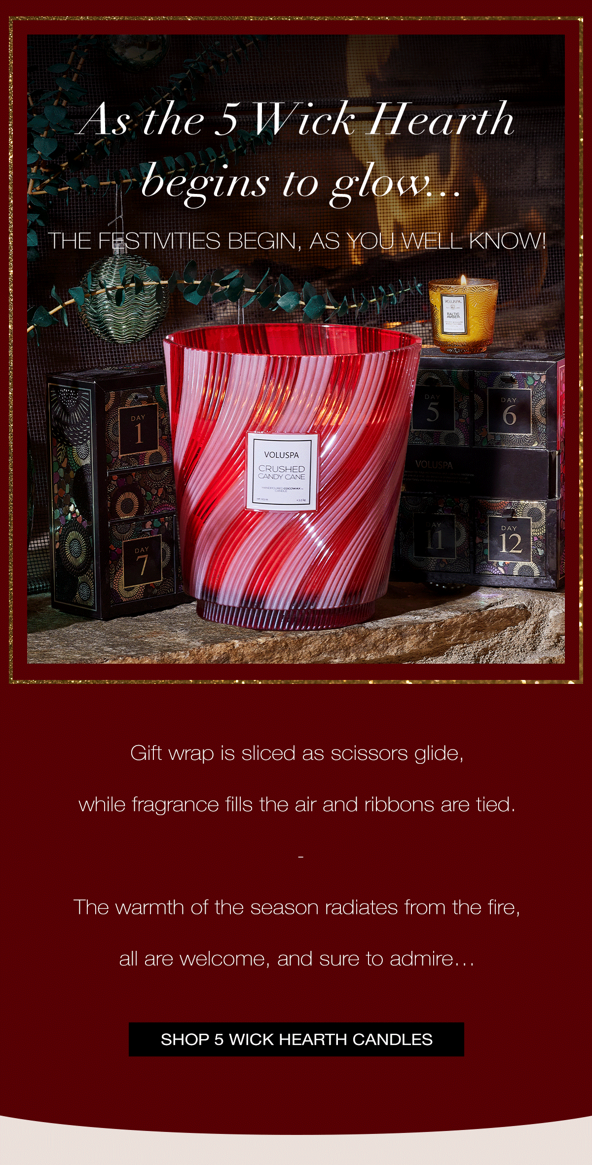 80+ Hours of Burn Time Voluspa