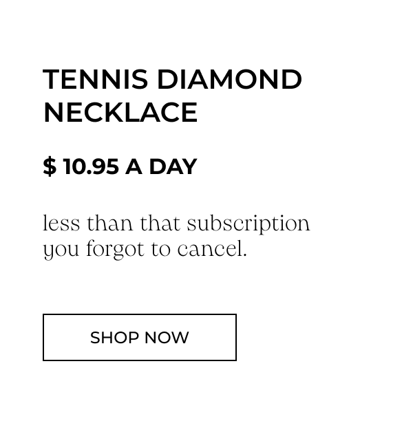 Tennis Necklace
