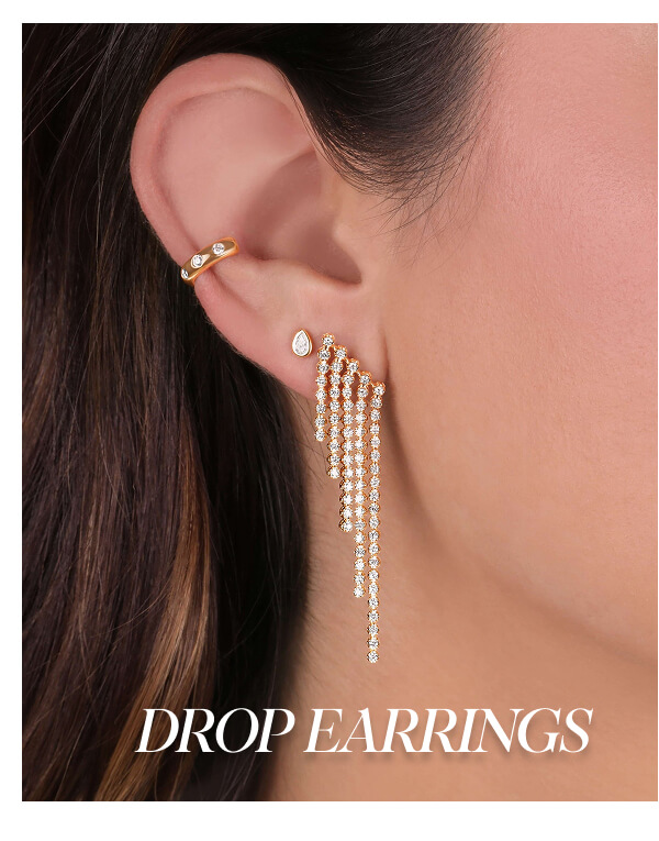 drop earrings