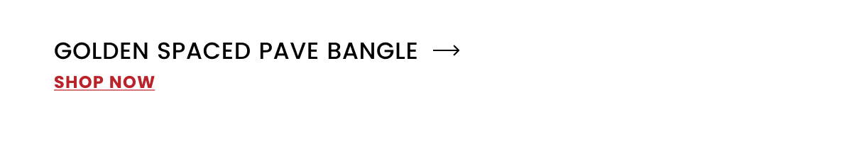 Golden Spaced Pave Bangle