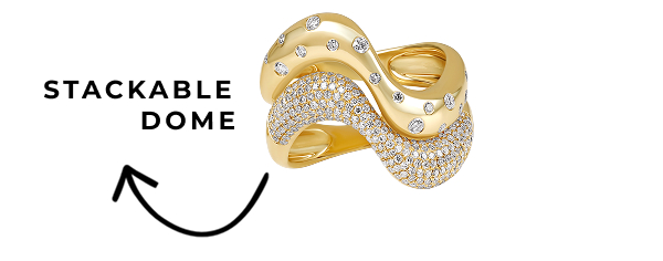 Stackable Dome Rings
