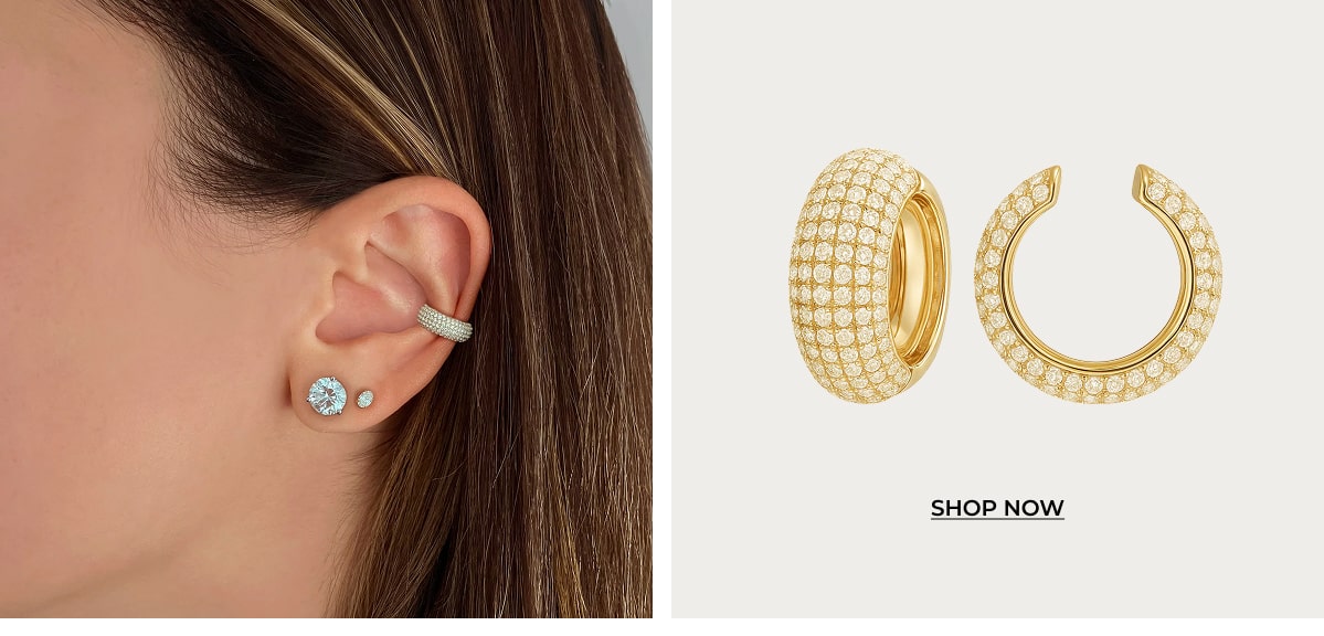 Pave Dome Ear Cuff. SHOP NOW
