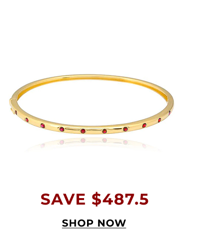 Inlay Gemstones Bangle