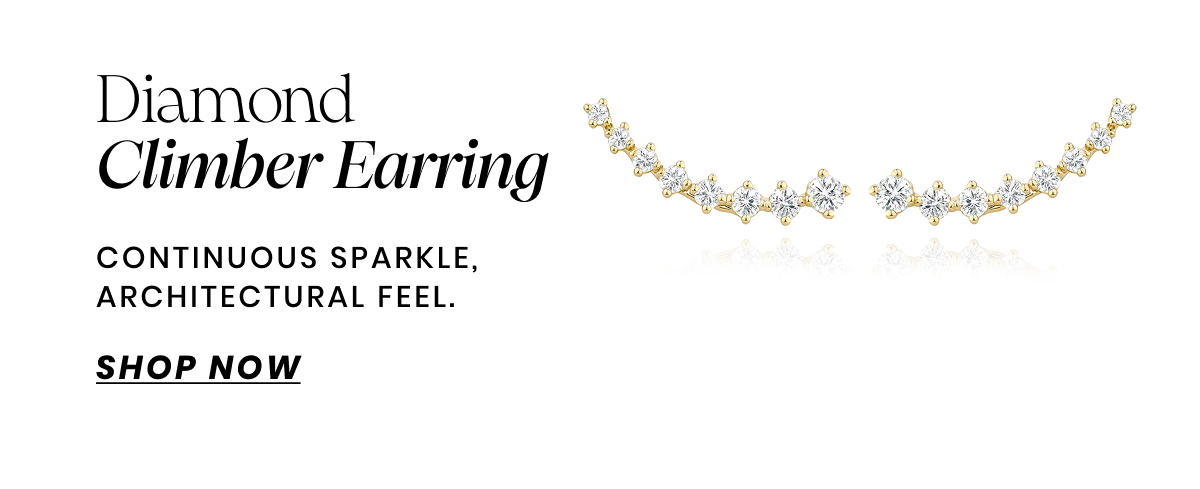 Diamond Climber Earring