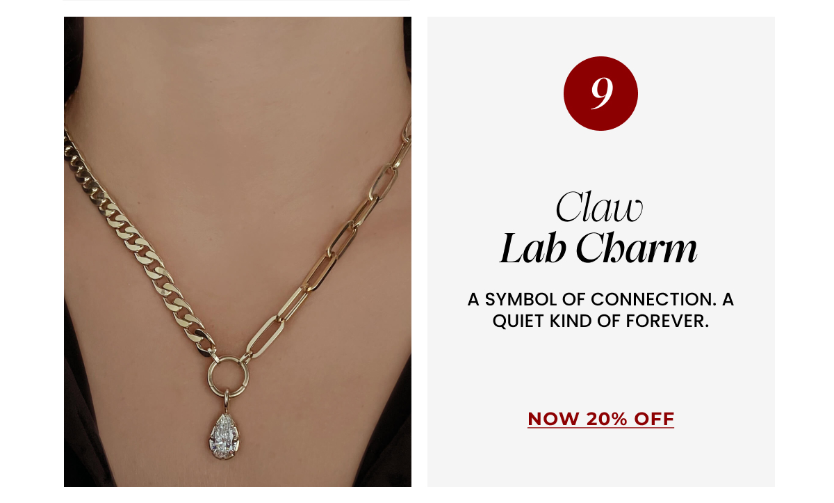 Claw Lab Diamond Charm