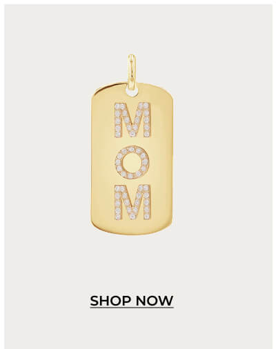 Diamond MOM Charm