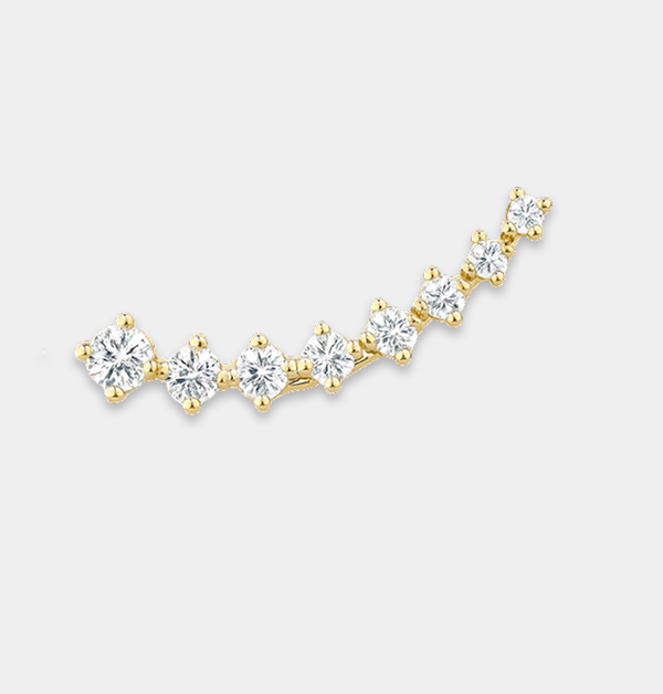 Diamond Climber Earring
