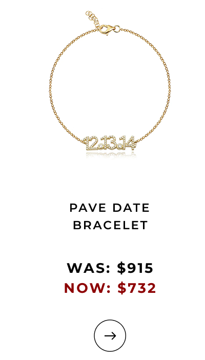 PAVE DATE BRACELET
