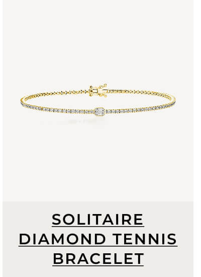 Solitaire Diamond Tennis Bracelet