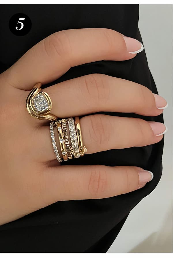 Interlocking Stacked Ring