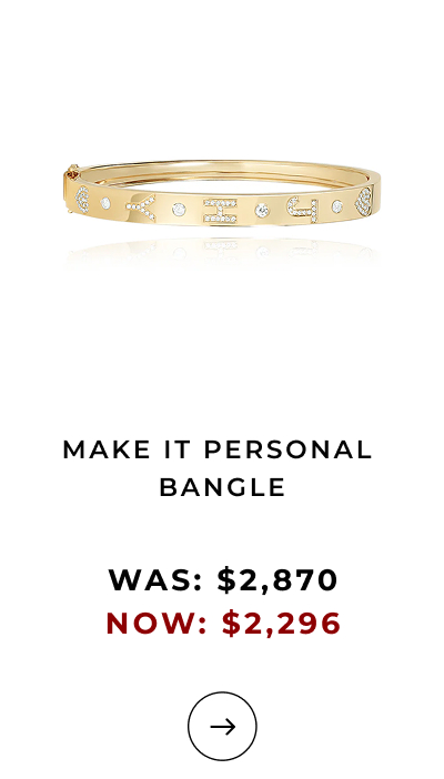 MAKE IT PERSONAL BANGLE