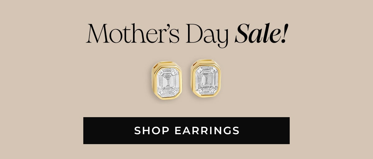 Emerald Illusion Bezel Studs. SHOP NOW